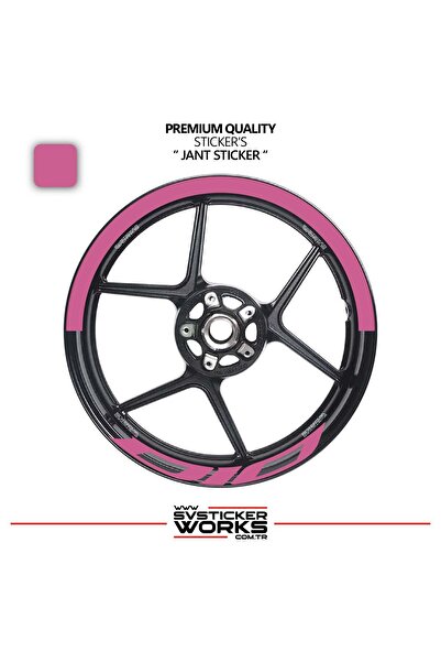 ARONA Honda Dio Wheel Rim Strip – Half Rim Cover & Dio Lettering Sticker Set
