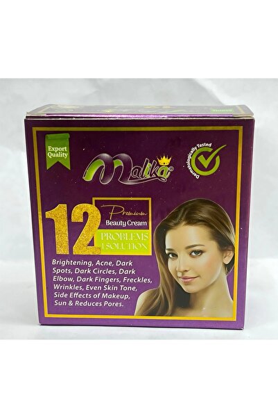 Malika "Malika" Luxury Whitening Cream Comprehensive Care for Skin - One Solu...