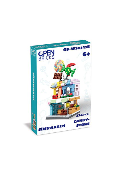 SES Creative Set de construit, Magazin de bomboane, 224 piese