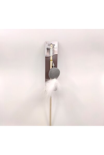 Eastland Zengezur Catnip Fishing Rod with Feather Plush Rattle (163343) 46 cm