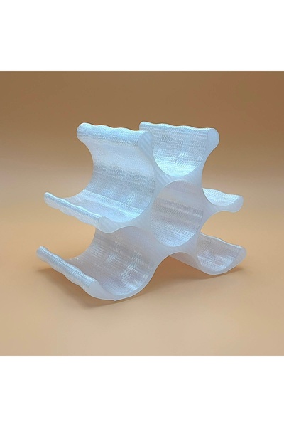 Generic Brand Rastel / Suport sticle de vin „Splash”, capacitate 6 sticle, de...