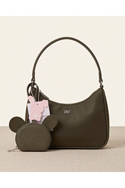House of Little Bunny Hype Girl Green Shoulder Bag