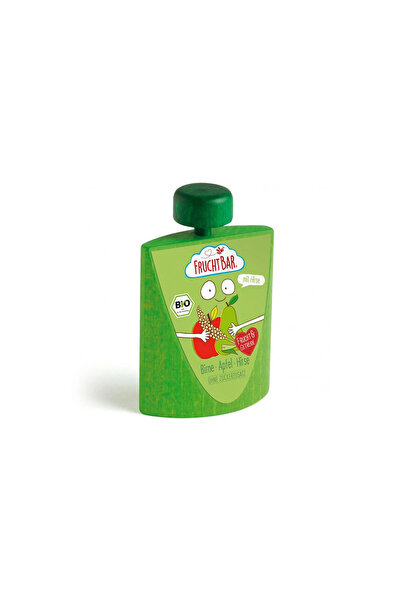 Erzi Piure de fructe într-un tub de lemn pentru joacă