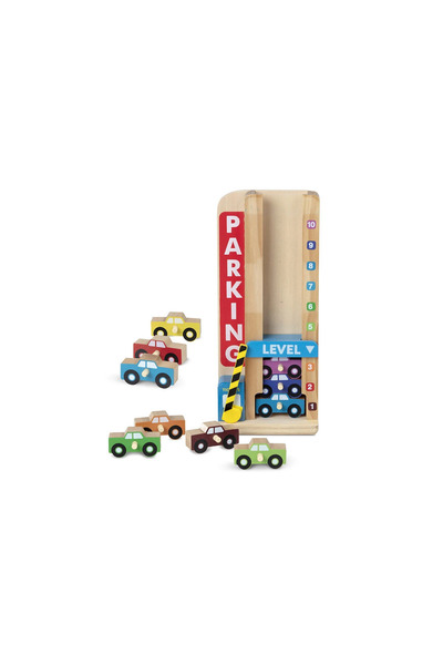 Melissa & Doug Parcare cu mașini Melissa și Doug