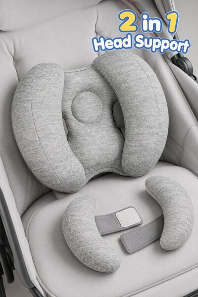 Generic 1 Pc Knitted Jacquard Neck Support Pillow Head Shaping Travel Cushion...