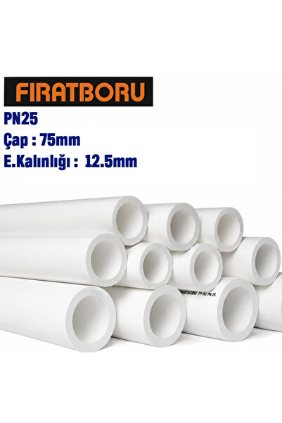FIRAT PN25 PPRC Boru 75mm 4mt, 7B00020075