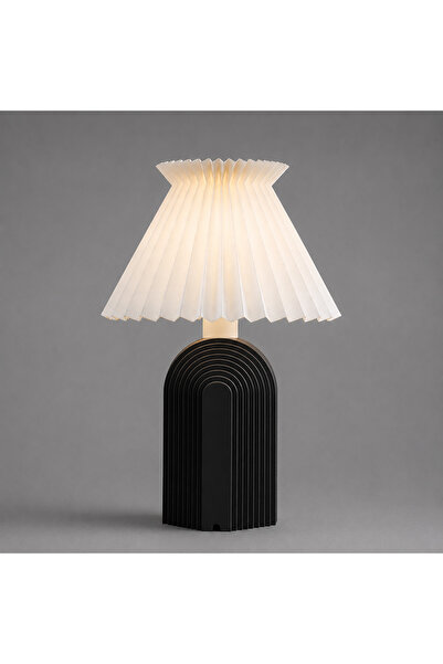 Nuvia Studio Piliseli Decorative Led Lampshade – Modern Table Lamp, Minimalis...