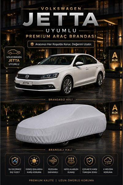 PJ & Me Volkswagen Jetta Araç Brandası 2011-2025 Uyumlu Premium Oto Brandası ...