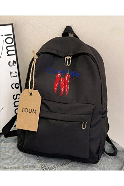 Toum حقيبة ظهر CoolLife Design للمدرسة والجامعة والدورة التدريبية