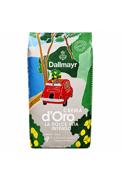 Dallmayr Crema d'Oro La Dolce Vita Intenso Boabe 1 kg