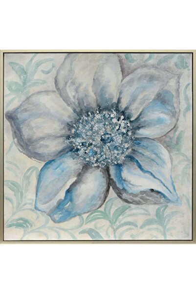 Crestview Collection Cornflower Handemade Oil Painting