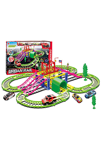 OEM Αυτοκινητόδρομος με Γέφυρα Urban Rail 43x28x7cm ToyMarkt 88866