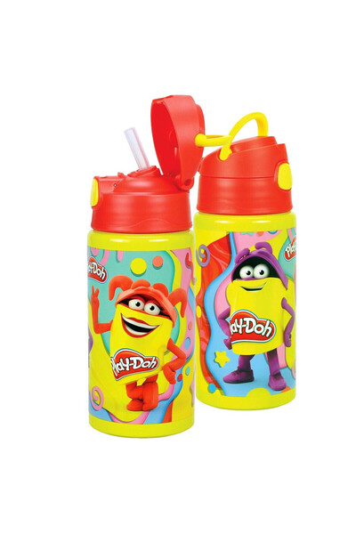 OEM Παγούρι Αλουμινίου Play- doh 500ml 19x7cm 500ml Gim 556-00248