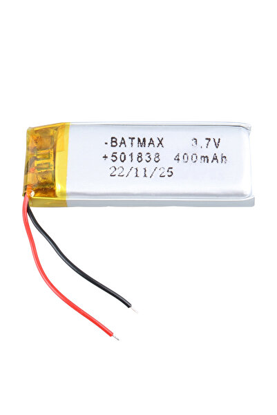 Powermaster 501838 3.7 Volt 400 Mah Lityum Polimer Pil