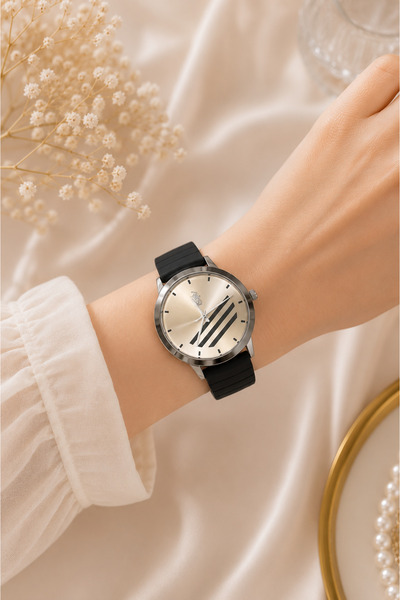 G Sport POLO Stylish Women's Wristwatch with Silicone Strap (Fits Any Wrist)