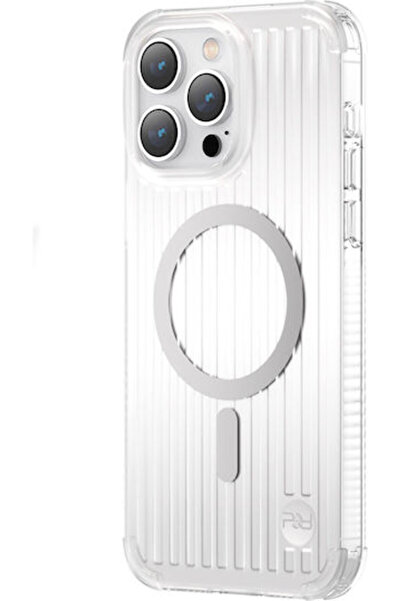 Kingxbar Go Out Πίσω Κάλυμμα Σιλικόνης 0.3mm Ασημί (iPhone 14)