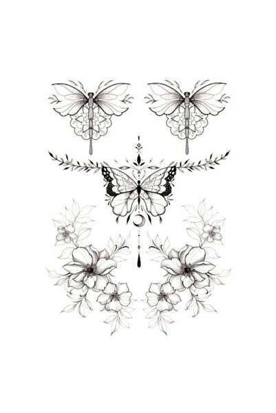 FlashTattoosRomania Tatuaj Temporar, Tatuaje Flash România, Simetrie Grădină,...