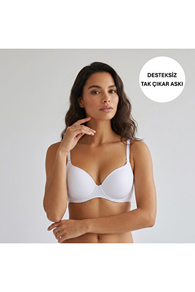 Nurteks Intimo Donna 10198 حمالة صدر مبطنة بدون دعم (أكواب B-C-D)
