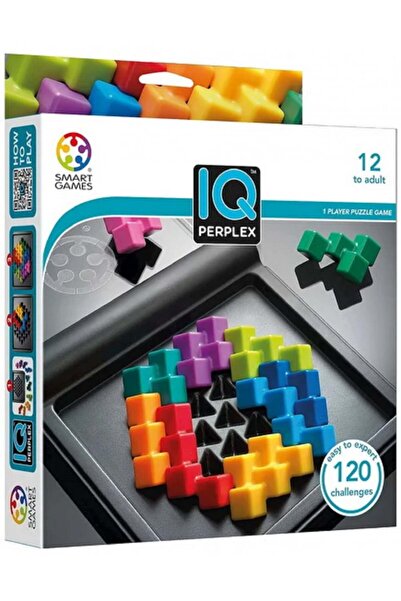 Smart Games IQ Perplex, joc logic cu 120 de provocări, 12+ ani