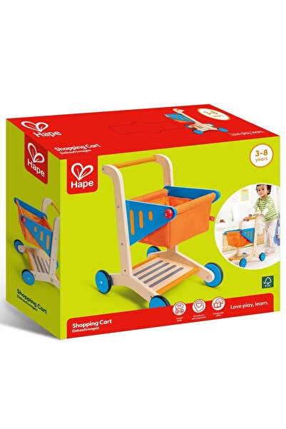 Hape Carucior de cumparaturi din lemn -