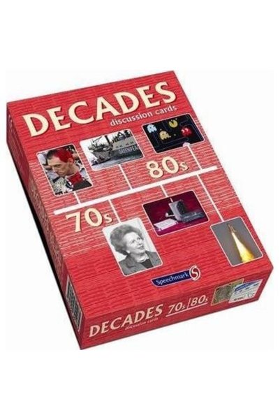 Taylor & Francis Ltd Decades Discussion Cards 70s/80s