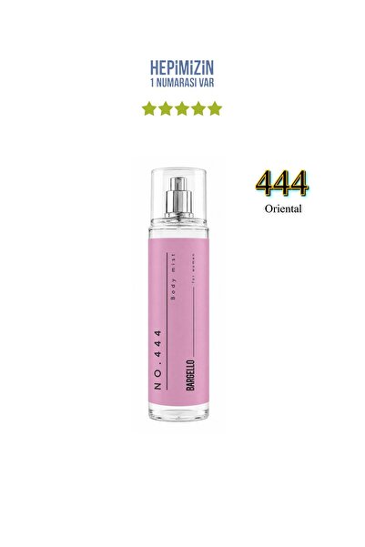 Bargello No:444 Body Mist Kadın 210 ml Edt - Mnmsbmo444
