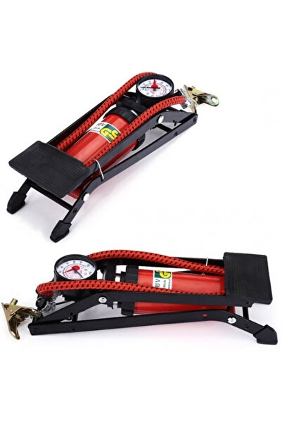 OEM Τρόμπα αέρος ποδιού με μανόμετρο 100psi - 7bar ΟΕΜ