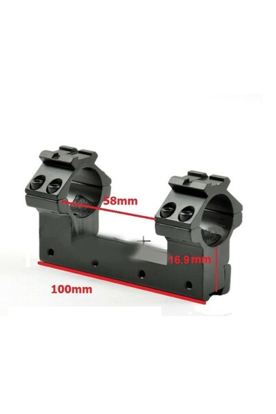 OEM Βάση Διόπτρας Ψηλό Προφίλ Exte Head Picatinny Rail 30mm ΟΕΜ
