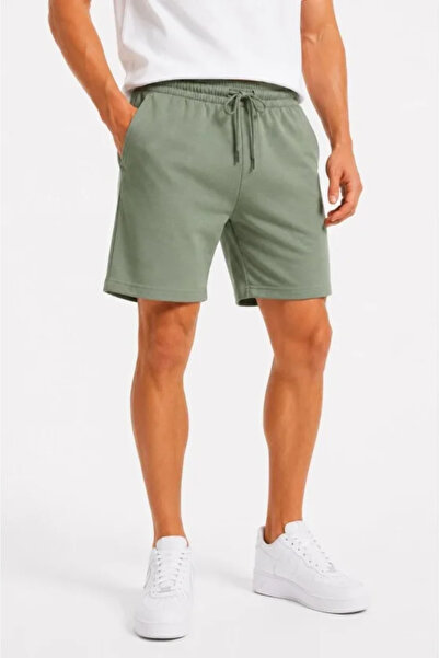Generic Brand Men's 3 Thread Non-Threaded Summer Shorts with Pockets, Elastic...