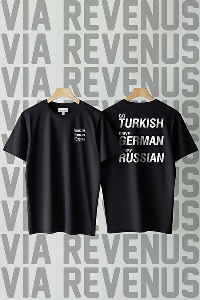 Vordevia Jedi tursku, vozi nemačku, oženi Ruskinju, široka unisex majica od 1...
