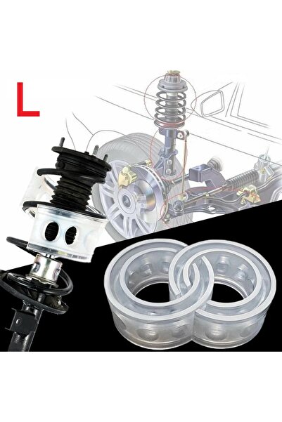 OEM Set de 2 inele distanțiere pentru ranforsarea arcurilor auto, material di...