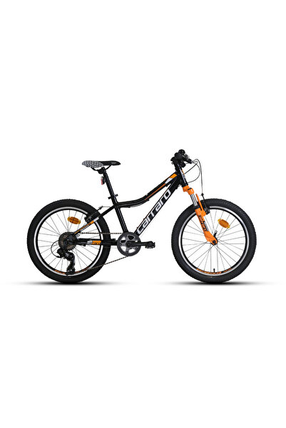 Carraro SPEED 200 ERKEK ÇOCUK BİSİKLETİ 300H V 20 JANT 7 VİTES SİYAH TURUNCU ...