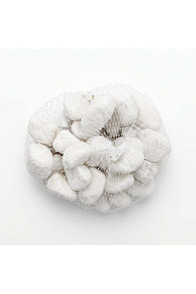 AKDC Decorative White Pebble Stones – Net Bag 80 g