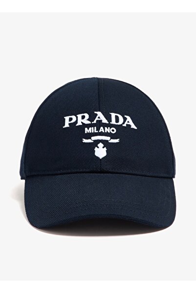 prada universal Milano Symbolic Logo Hat