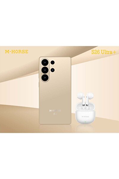 M HORSE هاتف M-Horse S26 Ultra+ الذكي، ذاكرة وصول عشوائي 12 جيجابايت وسعة تخز...