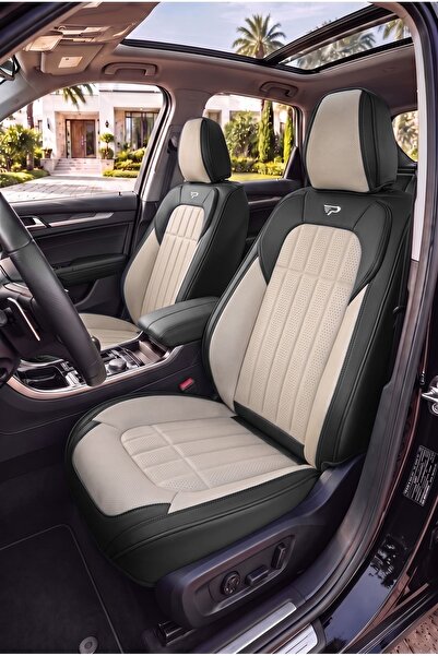 Panda Kılıf Panda Premium Crown Series Complete Leather Orthopedic Car Seat C...