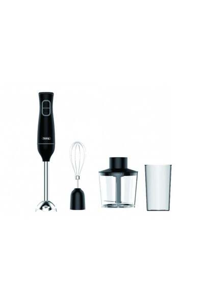 rosberg 3 in 1 Hand Blender Top Bottom Set , 350W, 2 Speeds, Steel Rod, 700ml...