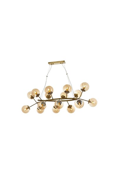 Vivense AVONNI AV-60191-16EY ESKİTME KAPLAMA MODERN AVİZE E14 110X90 CM