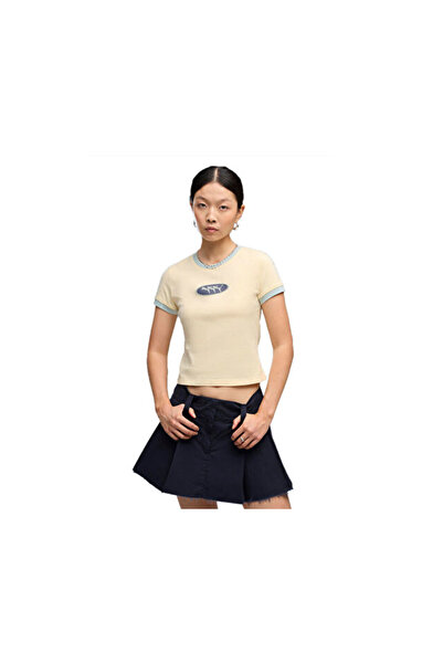 Puma FUTURE.PUMA.ARCHIVE TEE Дамска ежедневна тениска 63664688 Кремава