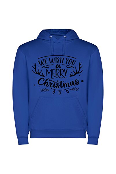 iLovePrints Christmas Greetings in High Resolution Φούτερ με κουκούλα σε χρώμ...