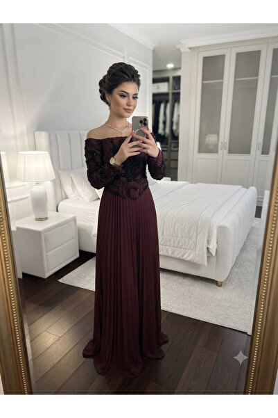 PYLV Luxury Embossed Dress 56456