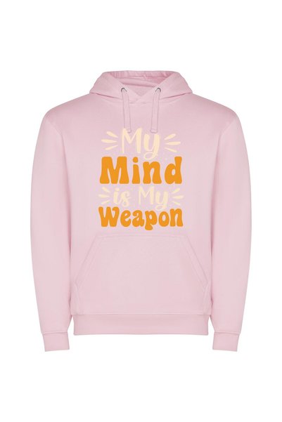 iLovePrints Mindblow Mastery Φούτερ με κουκούλα σε χρώμα Ροζ