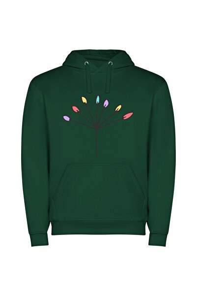 iLovePrints Blooming Kaleidoscope: Floral Illustration Φούτερ με κουκούλα σε ...
