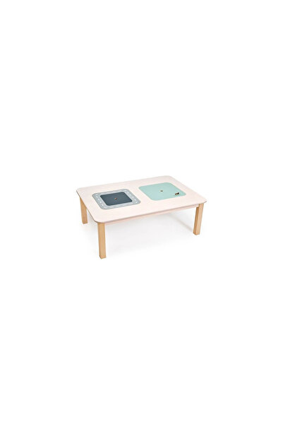 Tender Leaf Toys Masă mare cu depozitare dublă, colecția de mobilier Forest