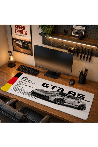 RUGRUMBA FLG1014 40x90cm Gaming Player XL Mousepad de dimensiuni mari cu bază...