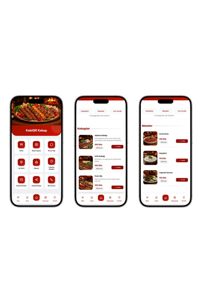 Kebap Restoranı QR Menü Web Sitesi - Starter
