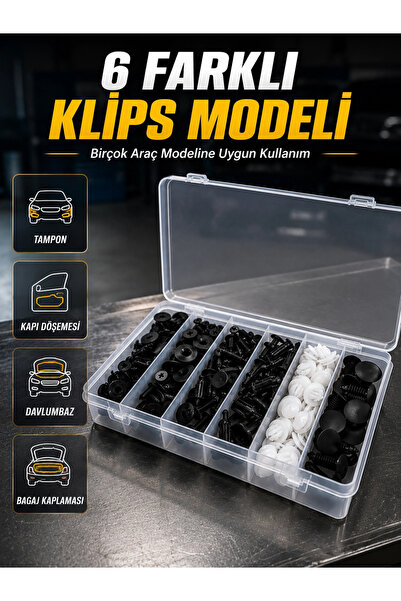 Epilons Automotive Plastic Clip Set |   Car Body, Fender, Hood, and Interior ...