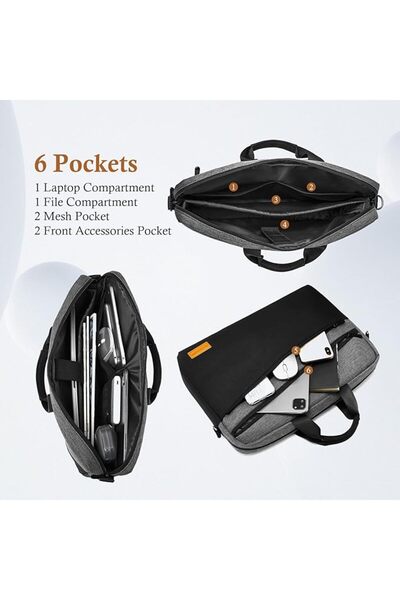 GENERAL bagasin 15 15.6 16 17 17.3 inch Laptop Computer PC Shoulder Bag Carry...