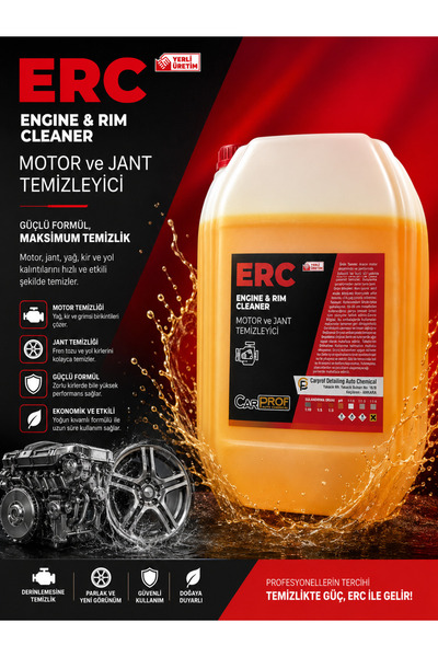 ERC KONSANTRE MOTOR TEMİZLEYİCİ 20 LT