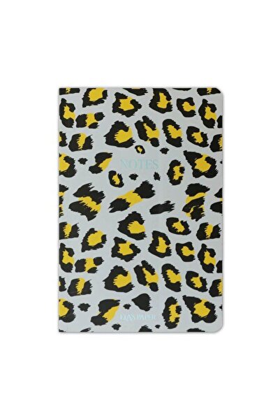 Ela's Paper Yayınları Leopard Gray Notebook